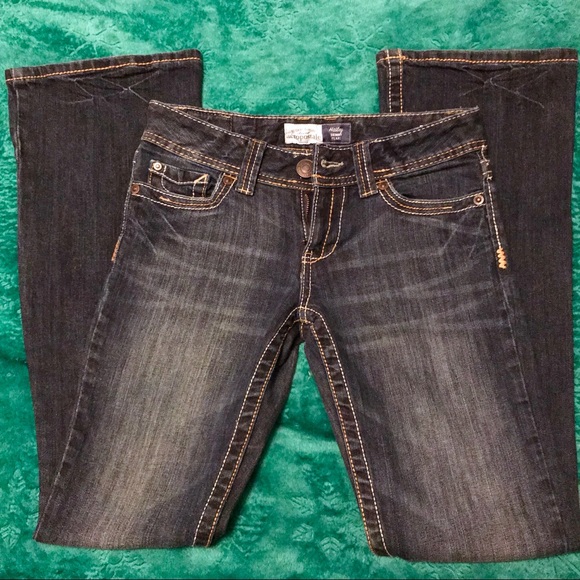 Aeropostale 5/6L Skinny Flare Jeans - Picture 1 of 5